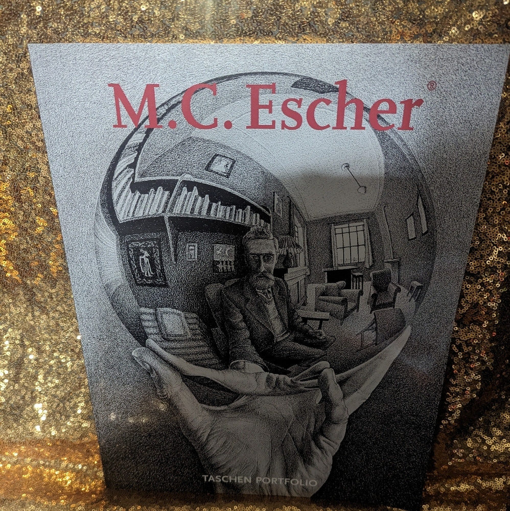 M.C Escher portfolio book